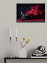 Wushu Atlit Poster och Canvastavla