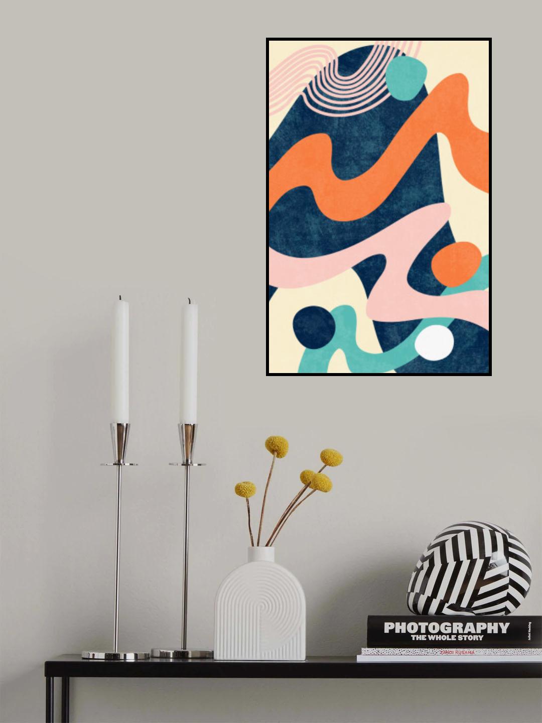 Waves 01 Poster och Canvastavla