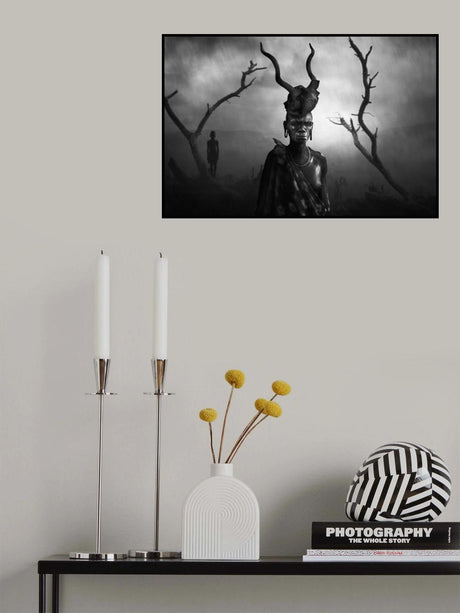 Woman Mursi Poster och Canvastavla