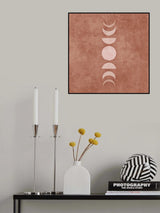 Somon Moon Phase Poster och Canvastavla
