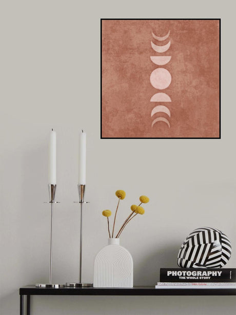 Somon Moon Phase Poster och Canvastavla