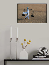 Walking on the dunes Poster och Canvastavla