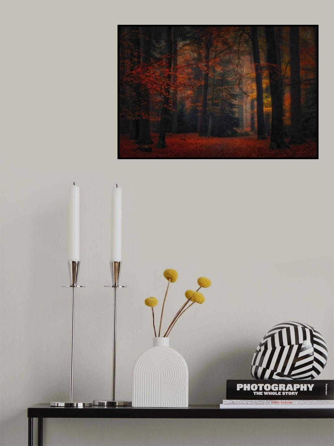 Frozen in Autumn Poster och Canvastavla