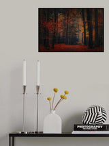 Frozen in Autumn Poster och Canvastavla