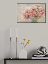 A Posy of Pink Peonies Poster och Canvastavla