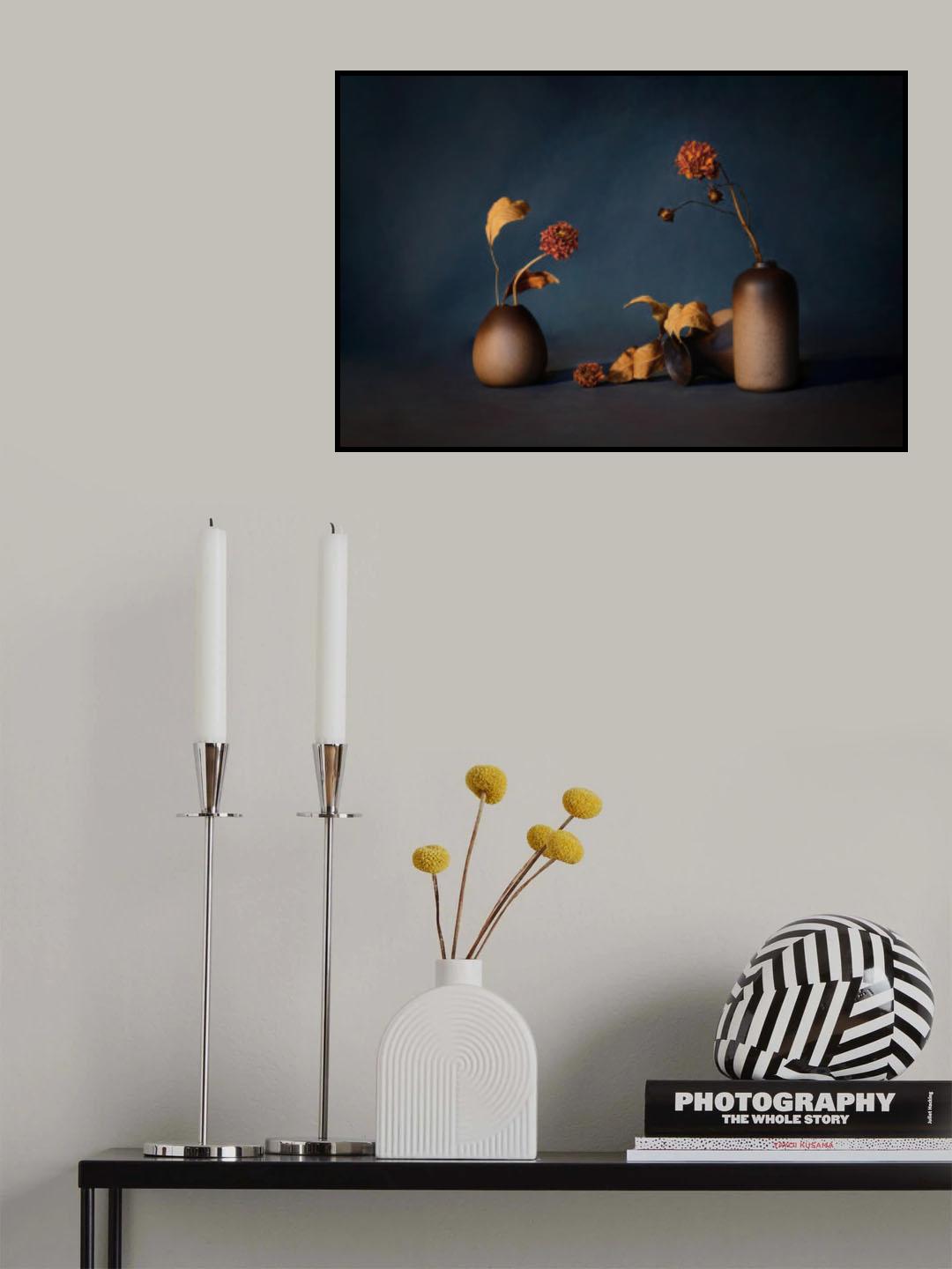 Dried Flower Poster och Canvastavla