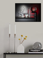 From the series "Experiments with glass" Poster och Canvastavla