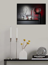 From the series "Experiments with glass" Poster och Canvastavla