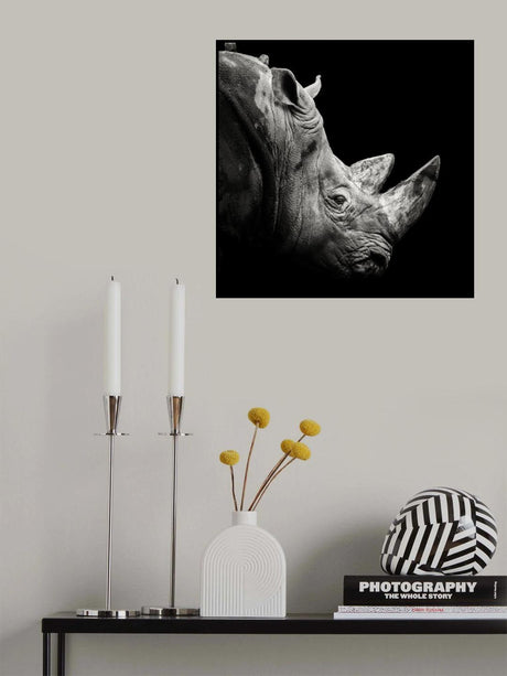 Rhino Poster och Canvastavla