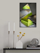 Bright Green Poster och Canvastavla