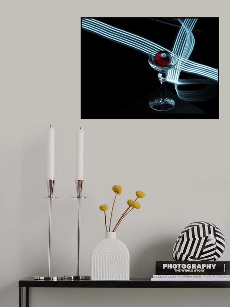 Lines of light ll Poster och Canvastavla