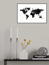 World Map No.1 Poster och Canvastavla