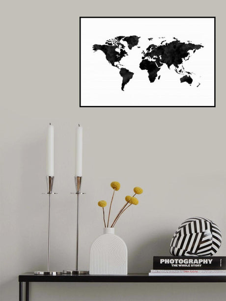 World Map No.1 Poster och Canvastavla