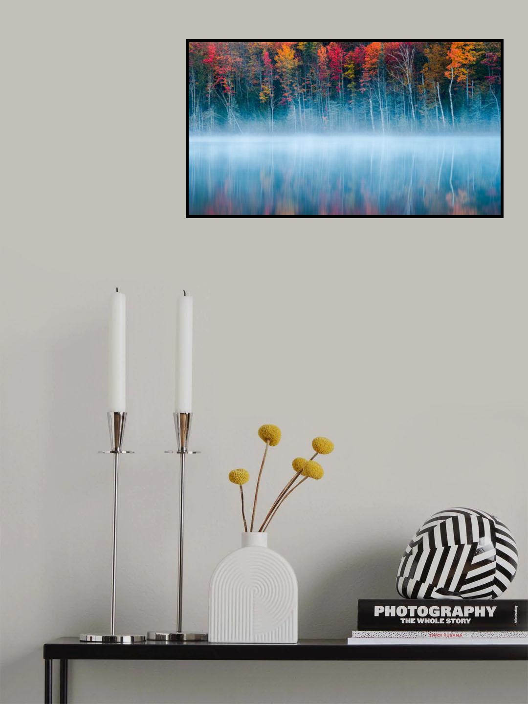 Morning Reflection Poster och Canvastavla