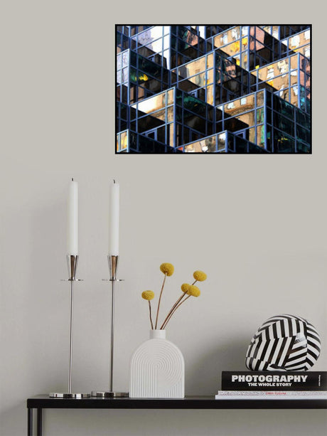 Impressionist Cube Poster och Canvastavla
