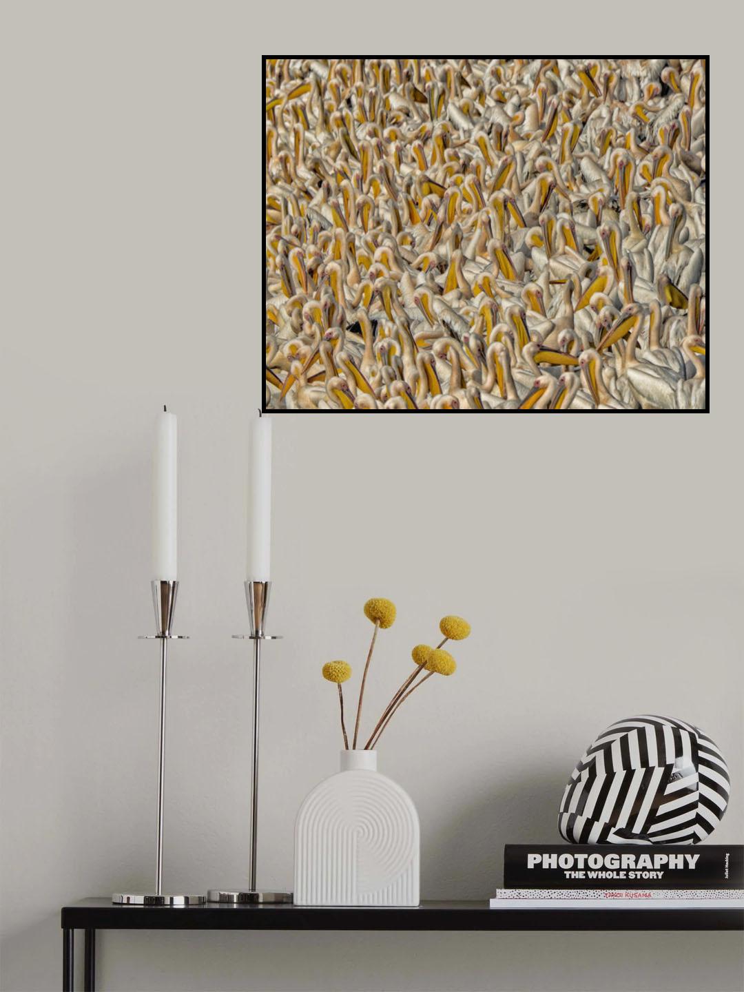 Crowded Poster och Canvastavla