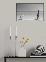 Mekdi and the pelican Poster och Canvastavla