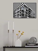 Stripe test Poster och Canvastavla