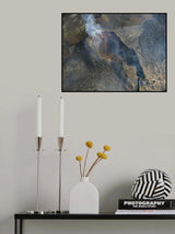 Fagradalsfjall Volcano Poster och Canvastavla