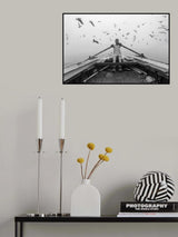 Birds of the Sacred Ganges River Poster och Canvastavla