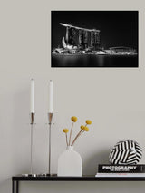 Twinkling Singapore Poster och Canvastavla