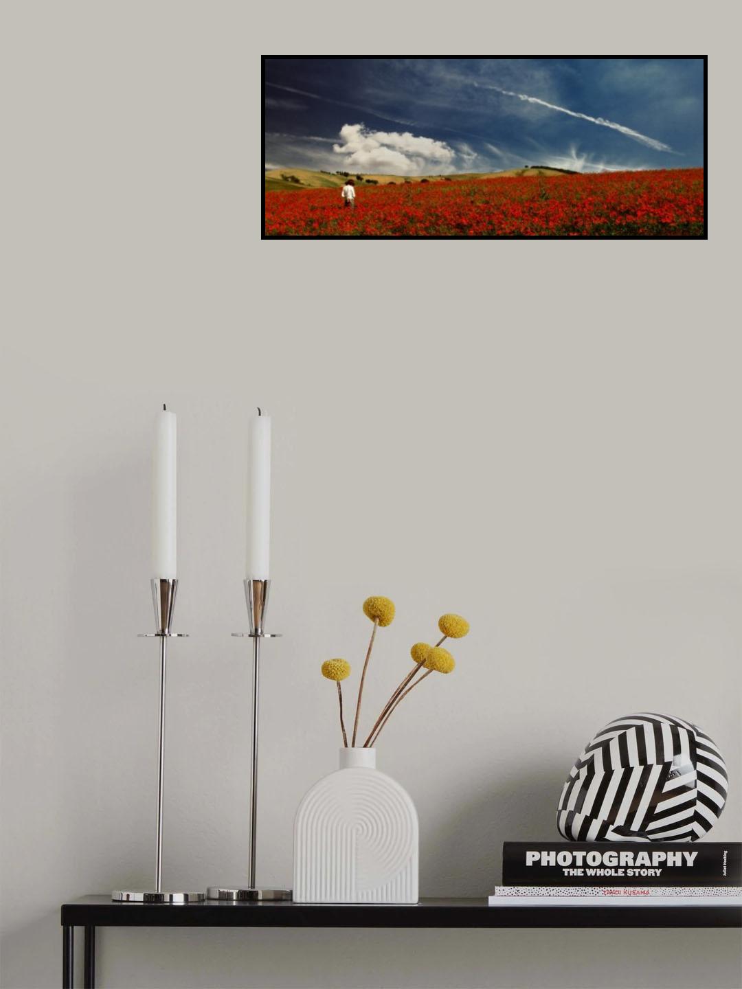 Red Poster och Canvastavla