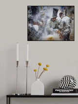 Els Enfarinats. Poster och Canvastavla