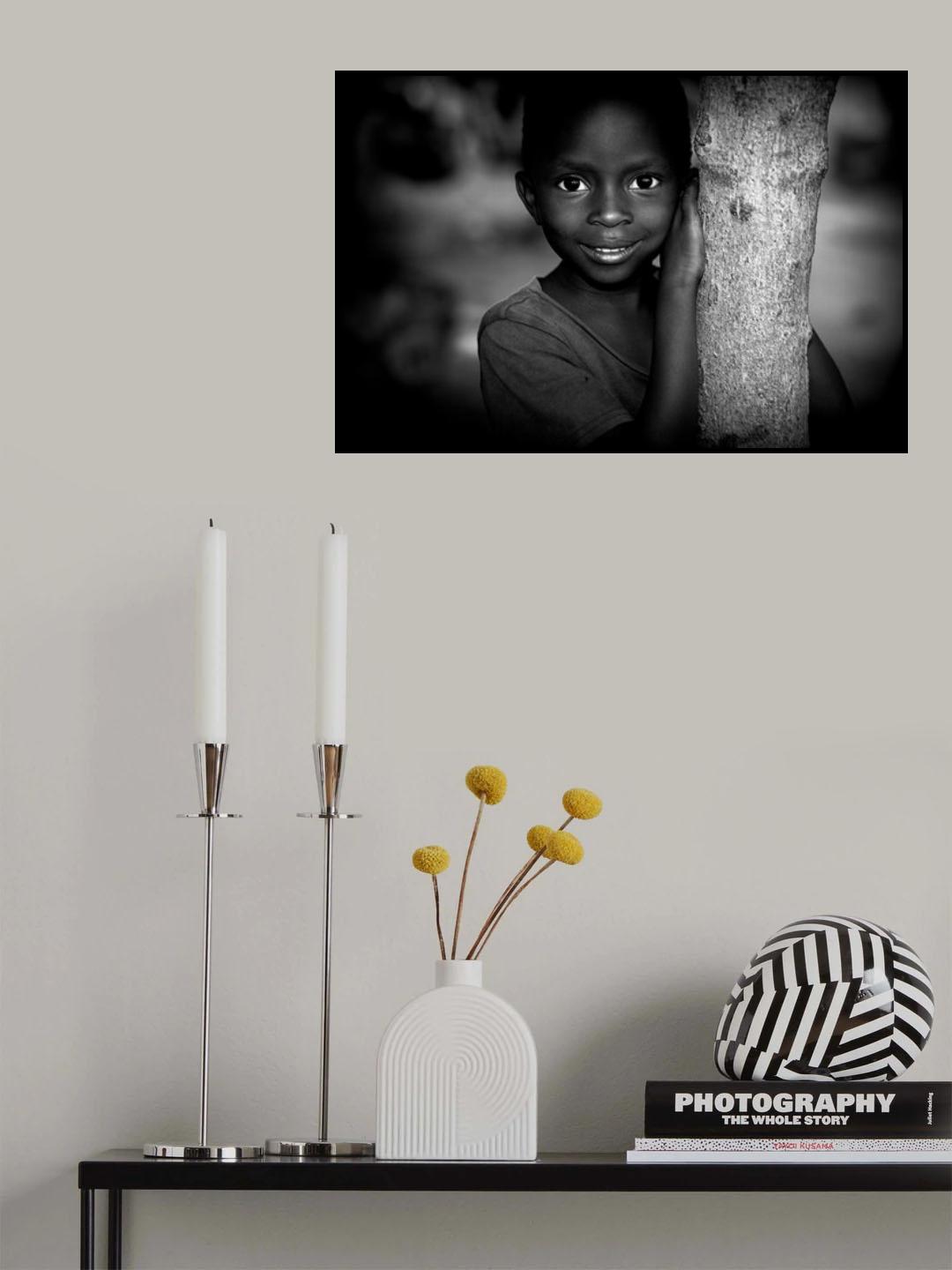 Boy from Benin Poster och Canvastavla