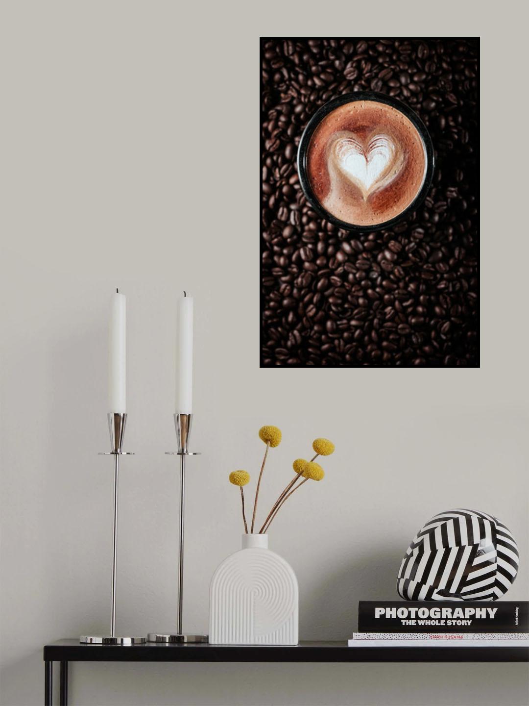 love latte Poster och Canvastavla