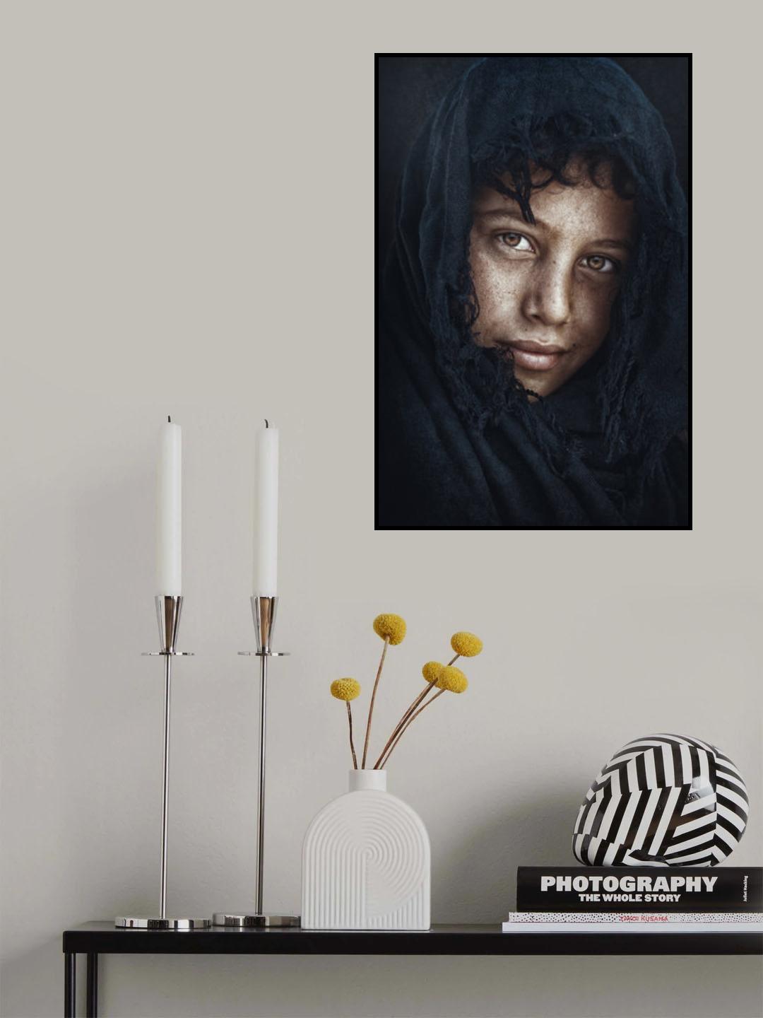 A Hopeful Smile Poster och Canvastavla
