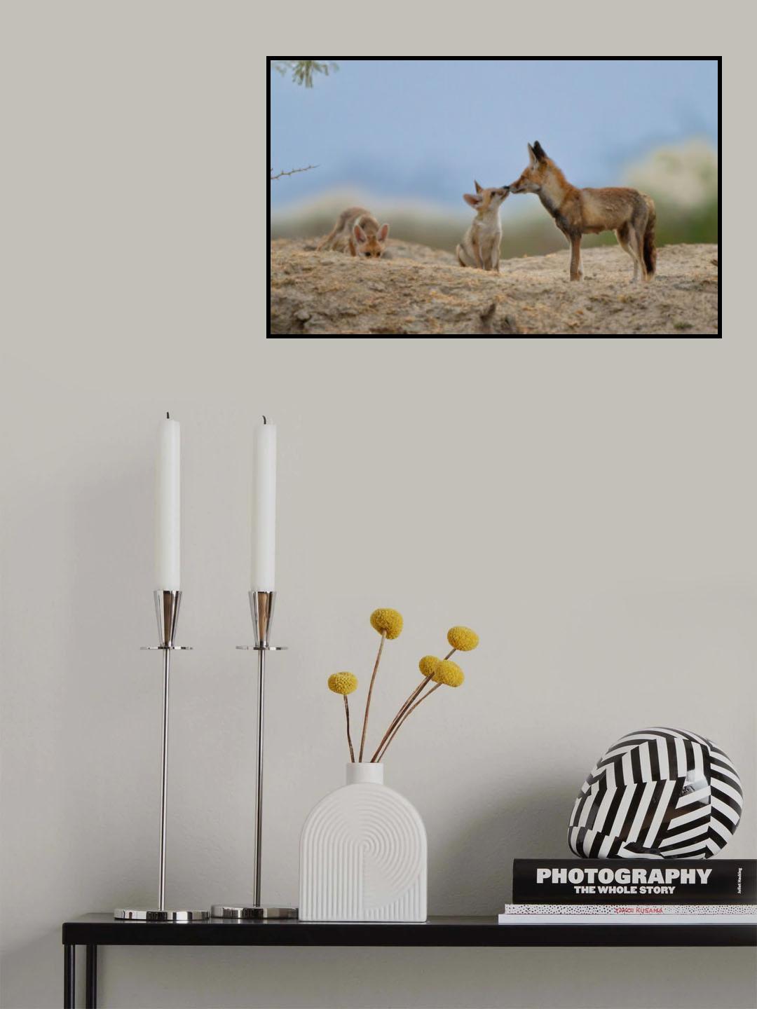 mommy deserves a kiss Poster och Canvastavla