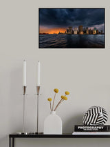 Twilight Turbulence Poster och Canvastavla
