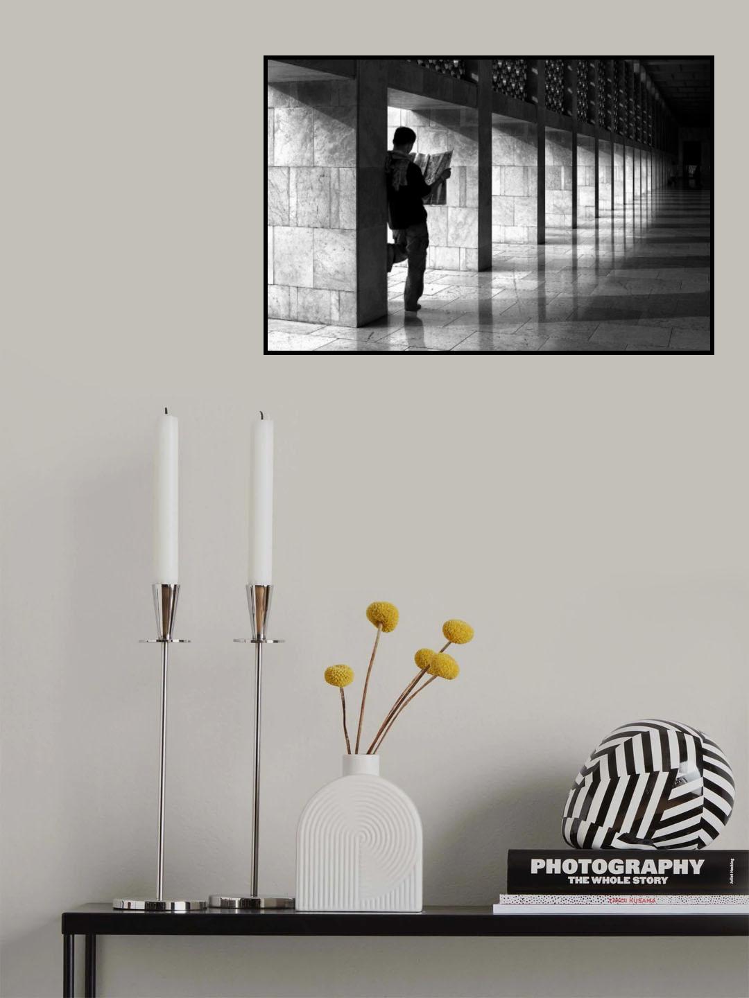 The Istiqlal Corridor Poster och Canvastavla