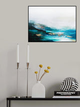 Verdant Wave Poster och Canvastavla