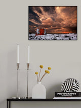 Winter Sky Poster och Canvastavla