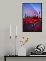 London Big Ben Bus Lane Poster och Canvastavla