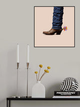 Not Serious Cowboy Poster och Canvastavla