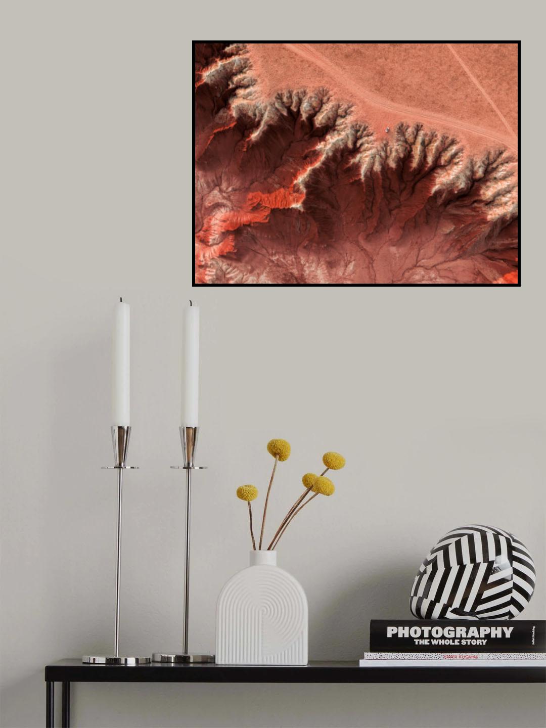 The Red Mountain #6 Poster och Canvastavla