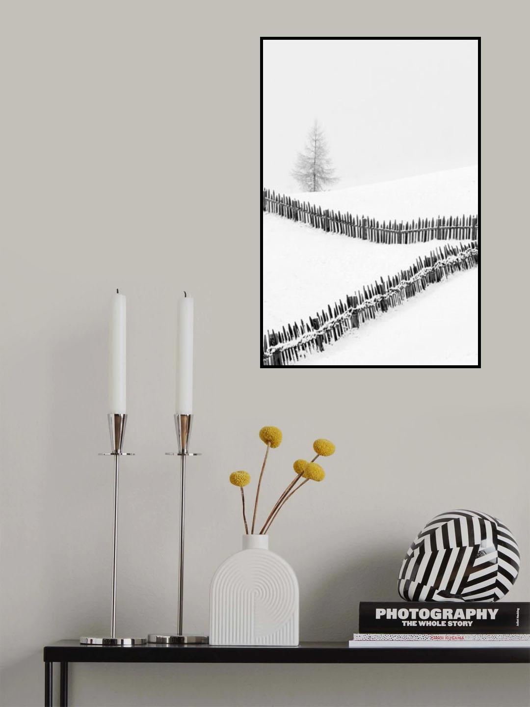 Fences: Playing with lines Poster och Canvastavla