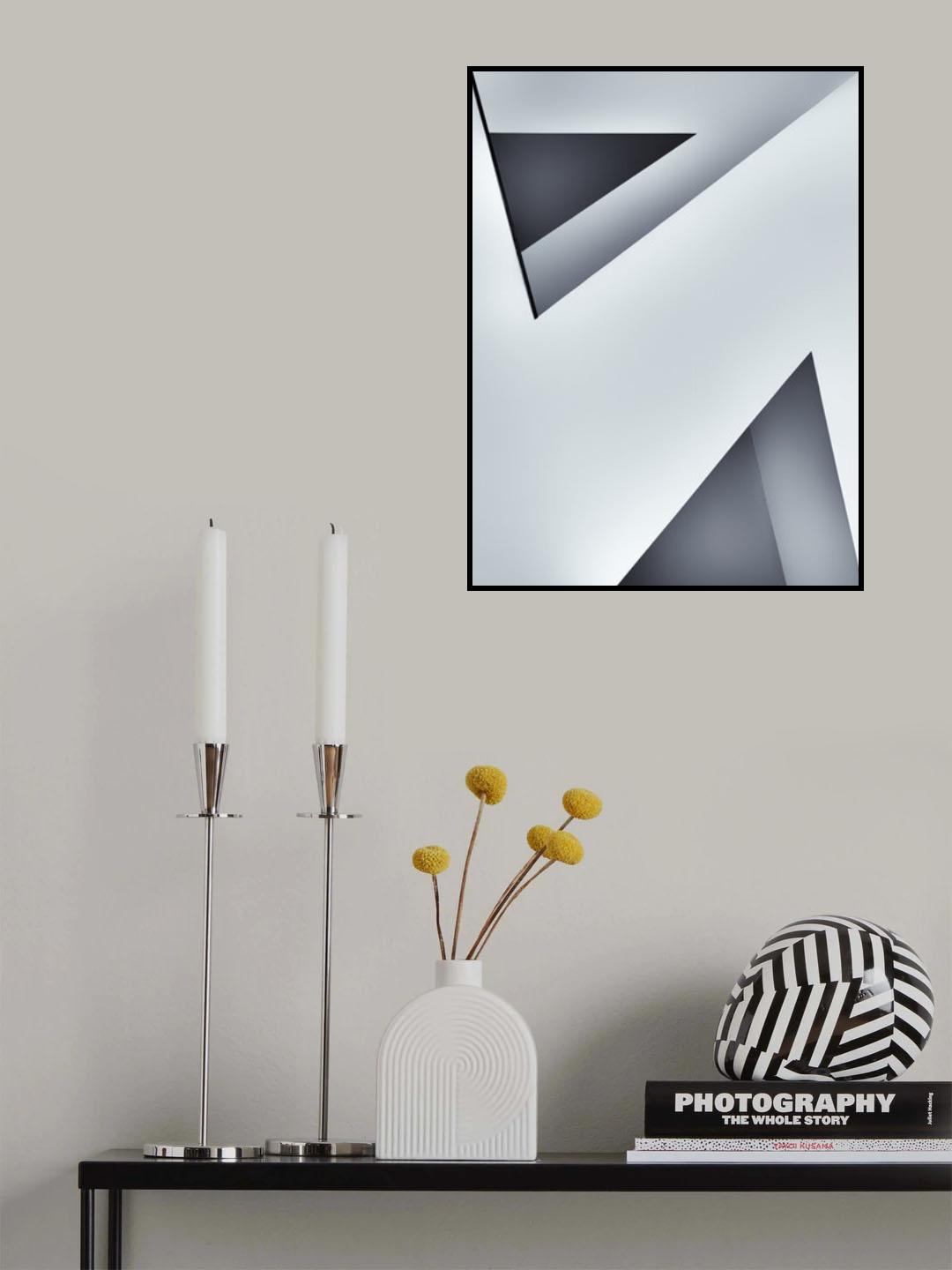 World of triangles Poster och Canvastavla