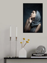 she is stillness in a world of chaos Poster och Canvastavla