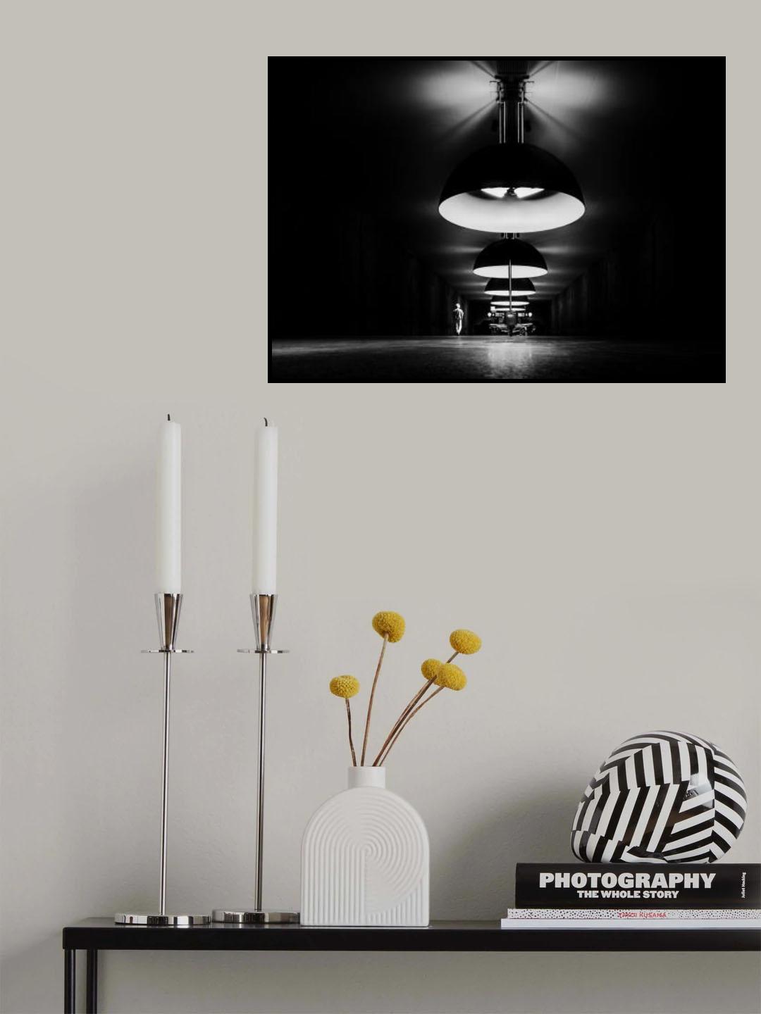 walking alone Poster och Canvastavla