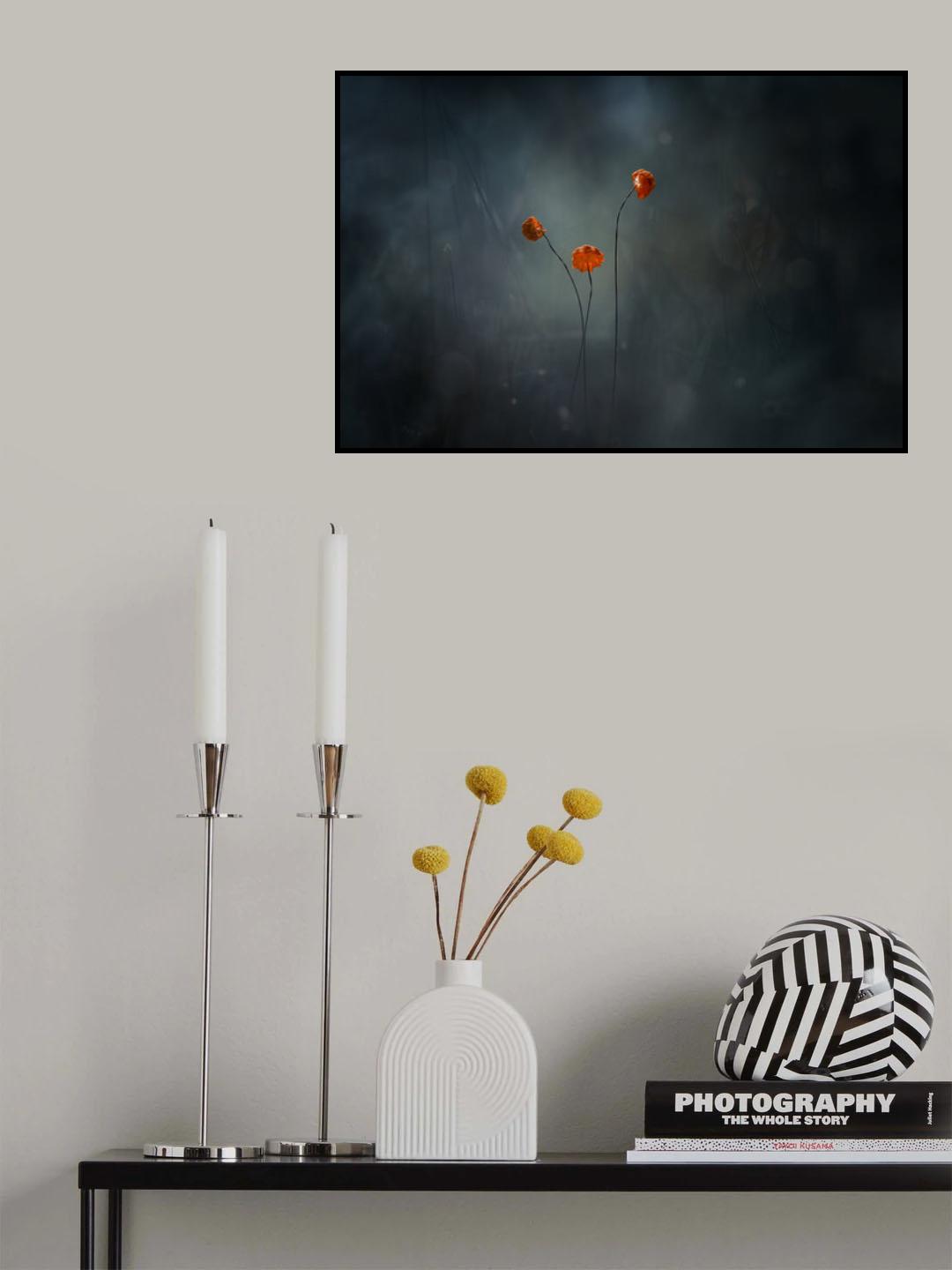 Little Mushrooms Poster och Canvastavla