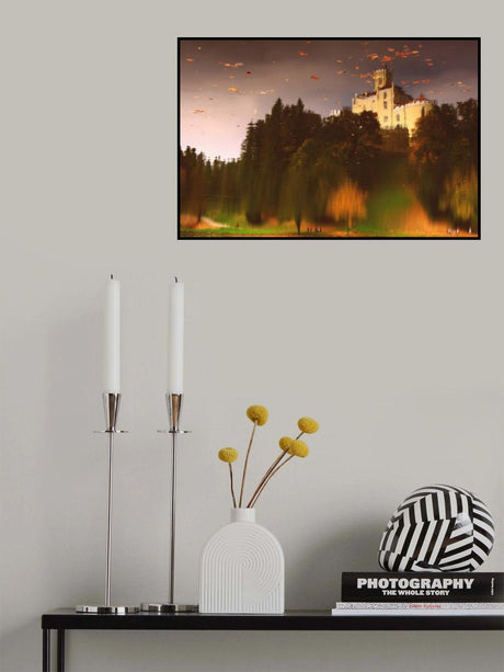 Water castle Poster och Canvastavla