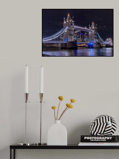 Tower Bridge in London Poster och Canvastavla