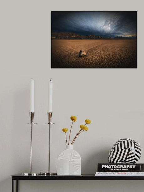 Racing Across the Desert Poster och Canvastavla