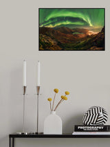 Green Bow Poster och Canvastavla