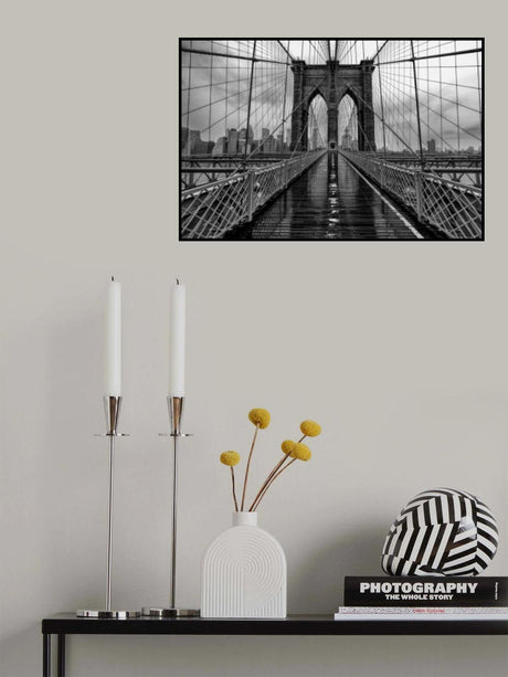 Brooklyn Bridge Poster och Canvastavla