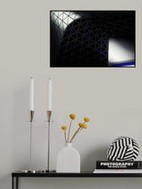 Mentis blue Poster och Canvastavla