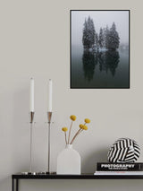 Winter reflection Poster och Canvastavla